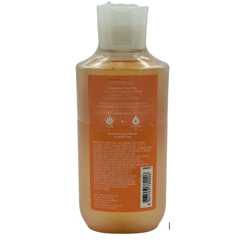 Bath & Body Works Snowflakes & Cashmere Shower Gel Wash 10 fl.oz - Picture 2 of 5